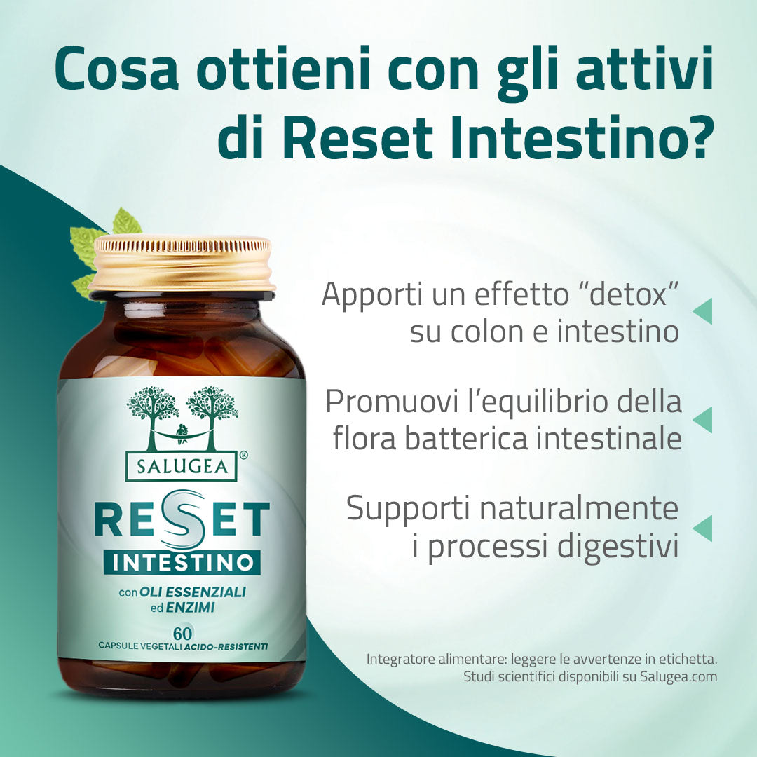 Reset Intestino Salugea, the gut detox supplement