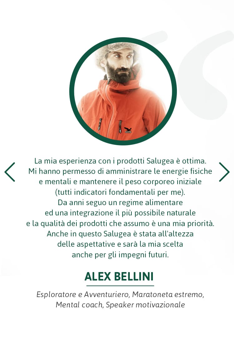testimonianza di Alex Bellini