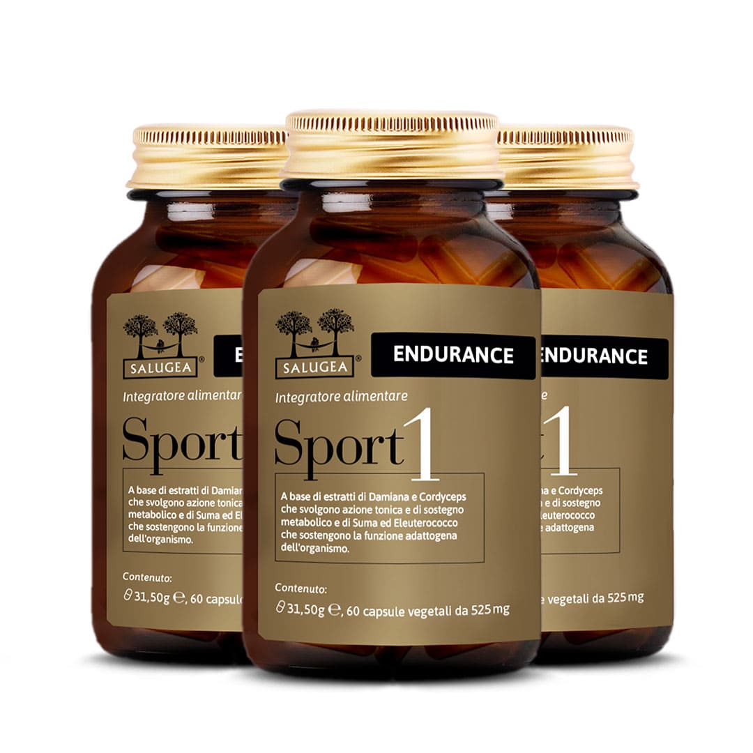 3 packs of the Sport 1 Endurance Salugea supplement