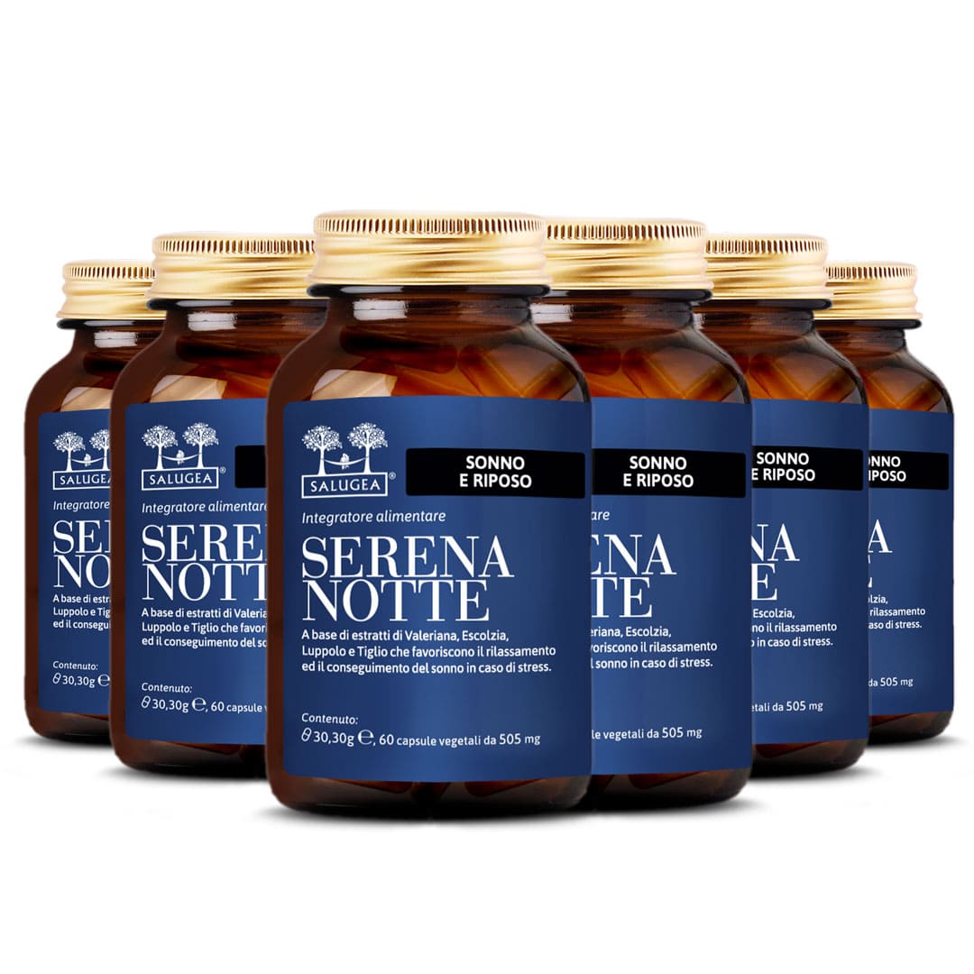 6 packs of Serena Notte Salugea