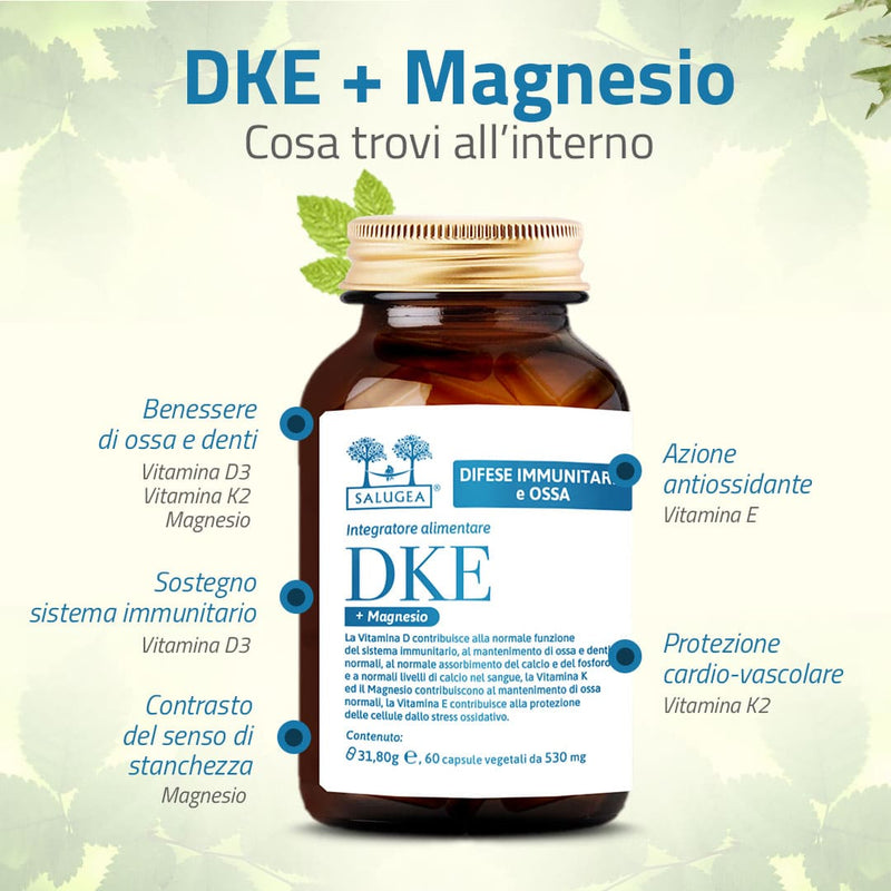 cosa contiene DKE + Magnesio Salugea