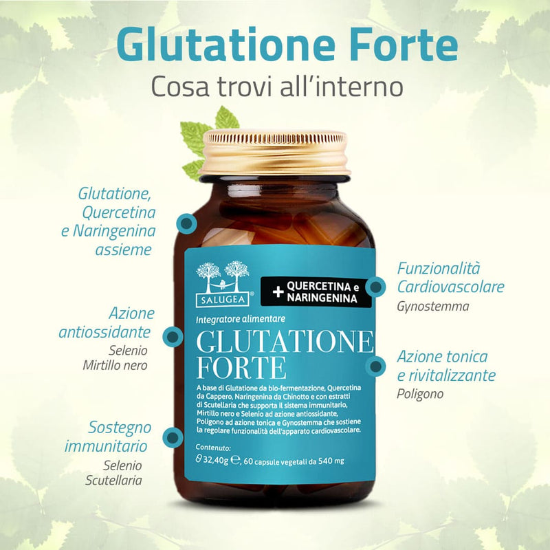 cosa contiene l'integratore Glutatione Forte