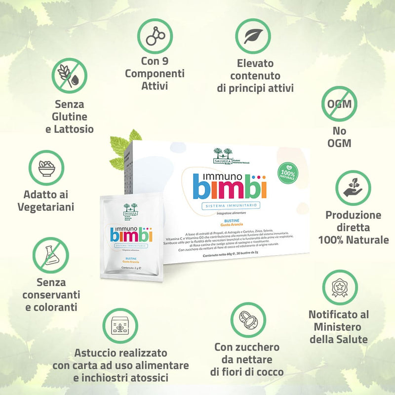 caratteristiche di Immuno Bimbi Salugea