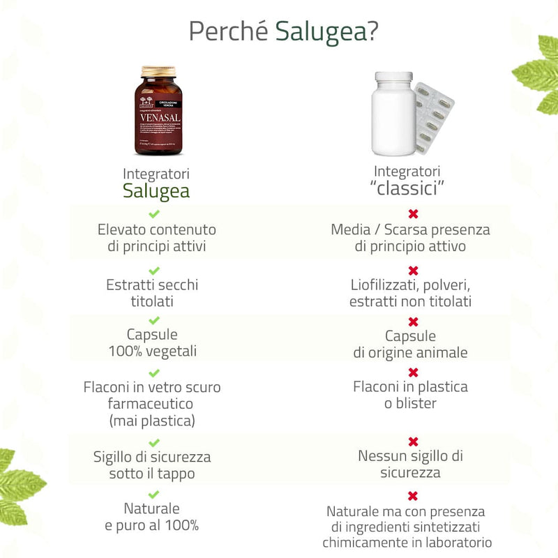 dettagli tecnici di Venasal Salugea