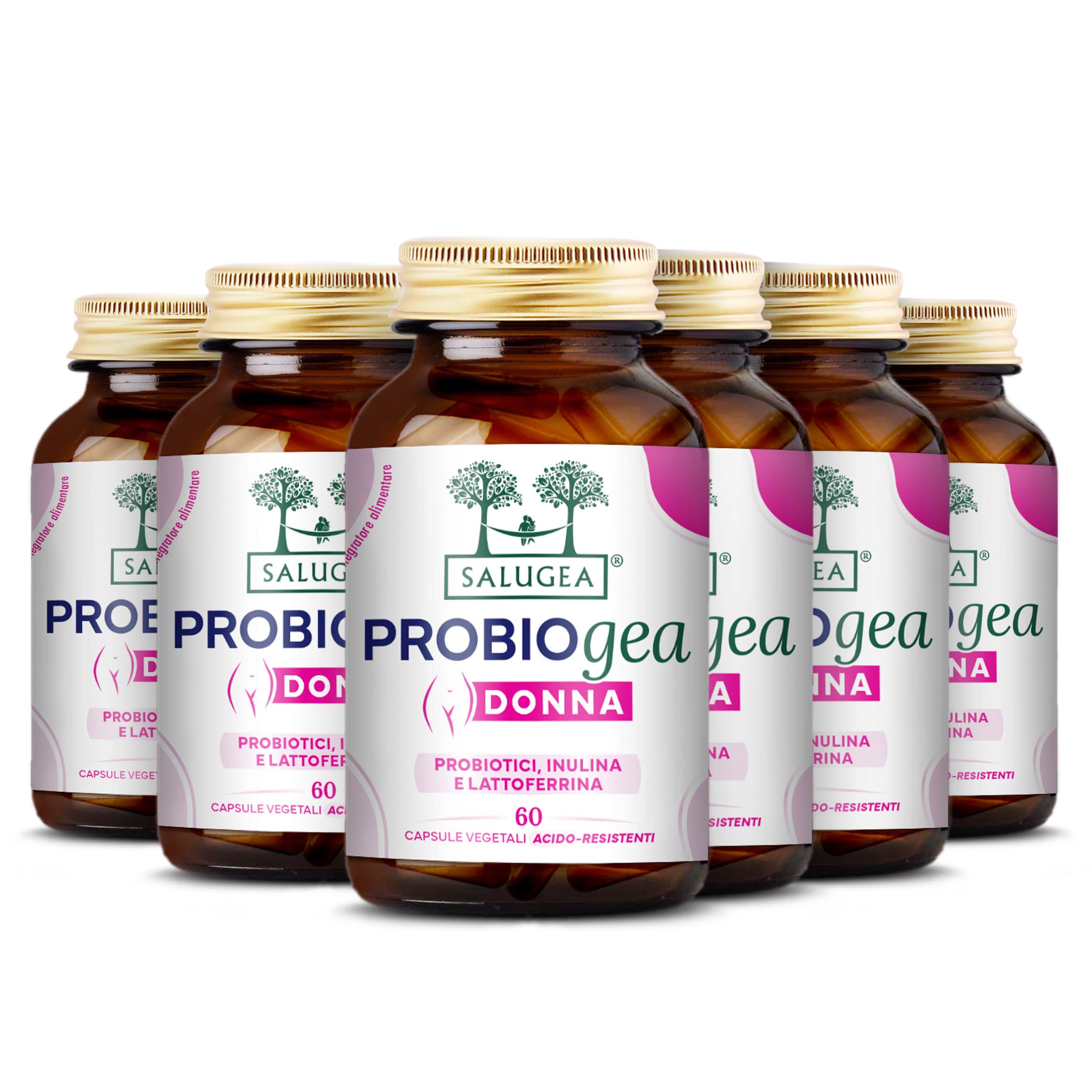 numero 6 confezioni di ProbioGea Donna Salugea