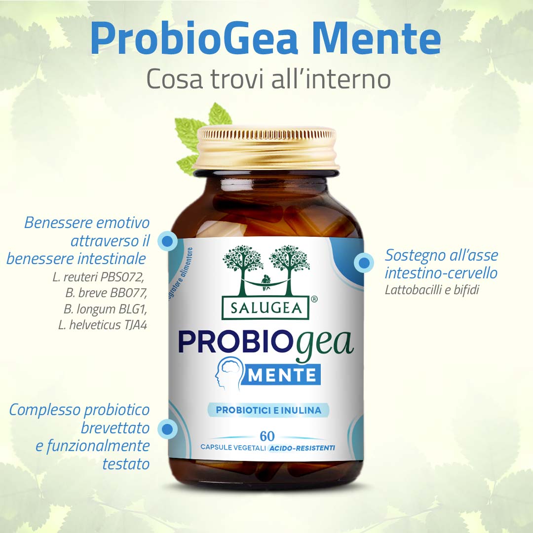 cosa contiene l'integratore ProbioGea Mente