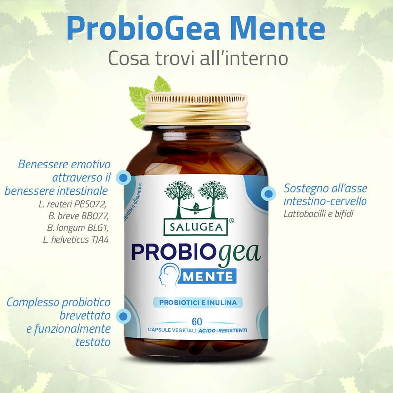 cosa contiene l'integratore ProbioGea Mente