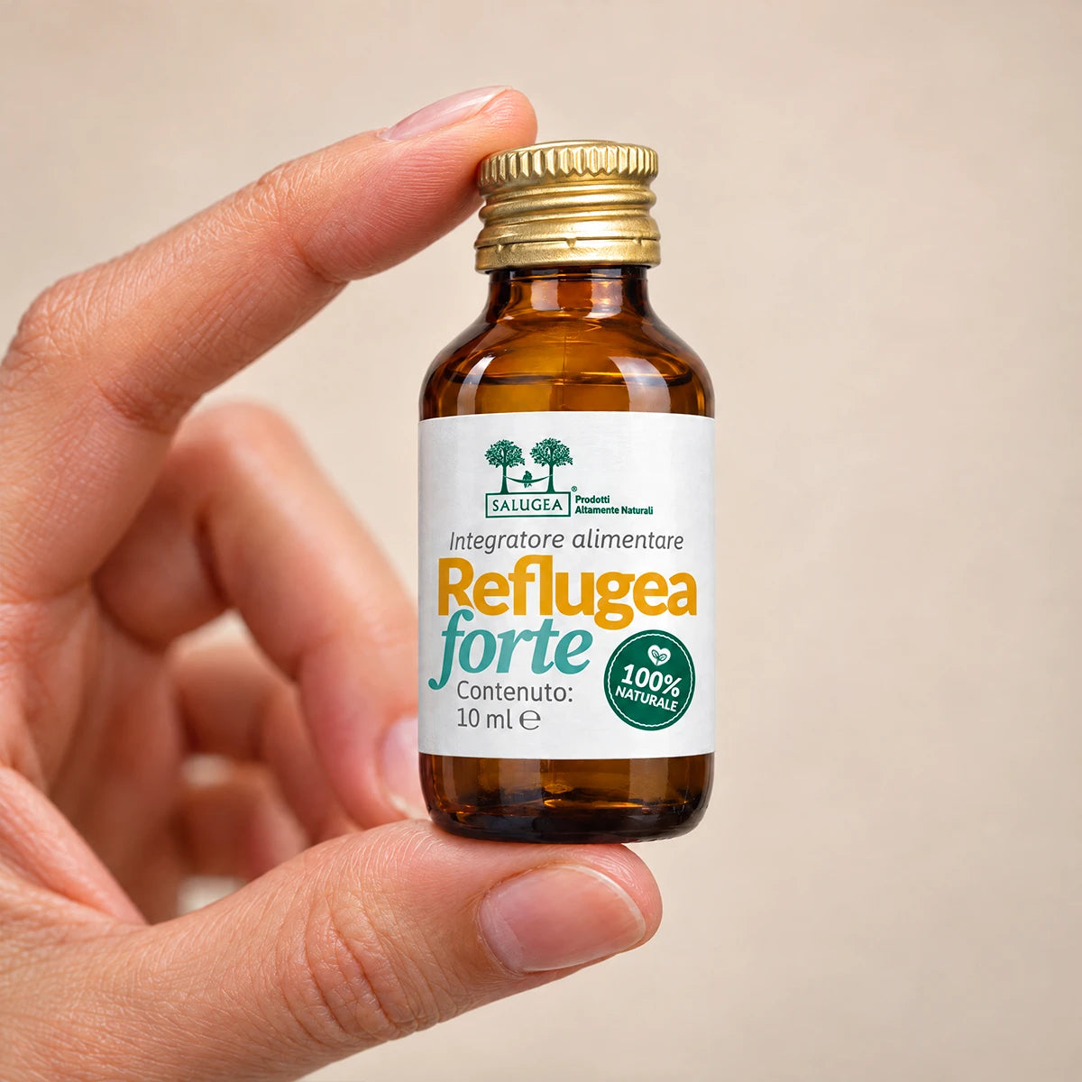 flaconcino monodose di Reflugea Forte da 10 ml