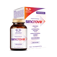 confezione e flacone di Sincrovir Salugea, 40 compresse, senza caffeina