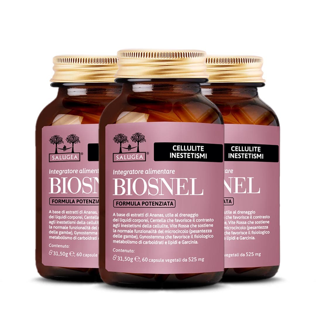 num. 3 confezioni di Biosnel Salugea