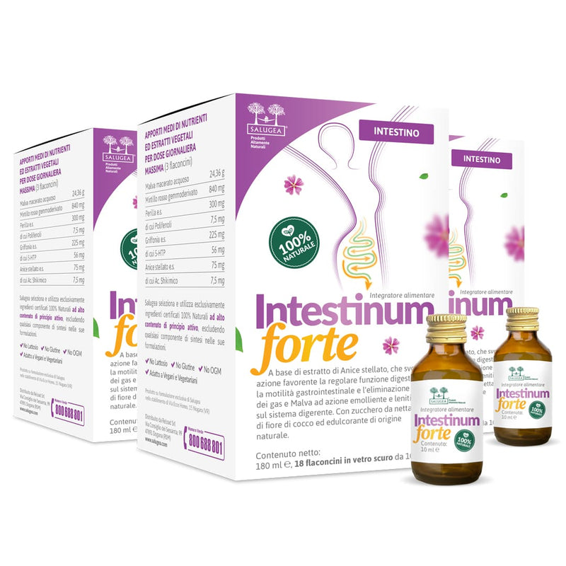 numero 3 confezioni di Intestinum Forte