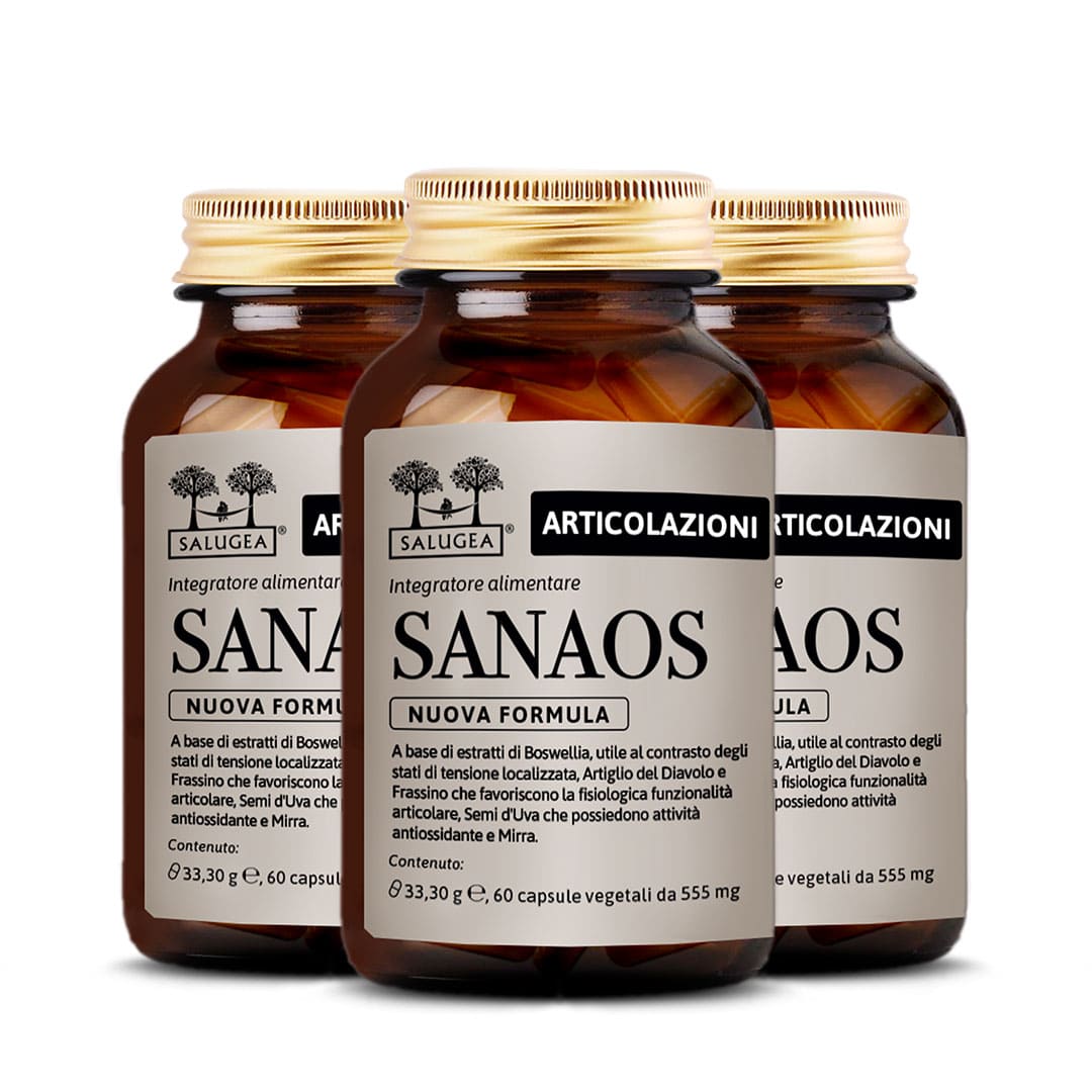 numero 3 confezioni di Sanaos Nuova Formula Salugea