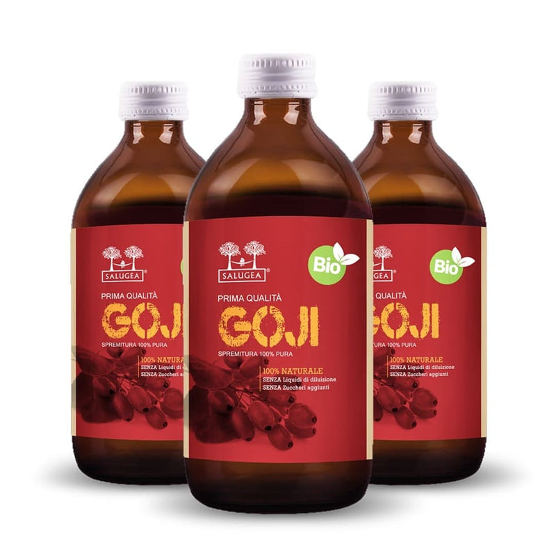 3 confezioni di Succo di Goji Bio Salugea