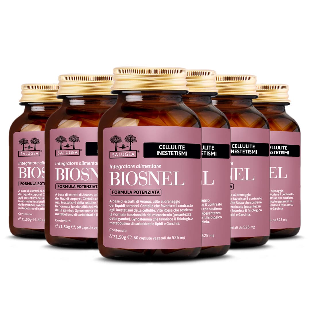 num. 6 confezioni di Biosnel Salugea