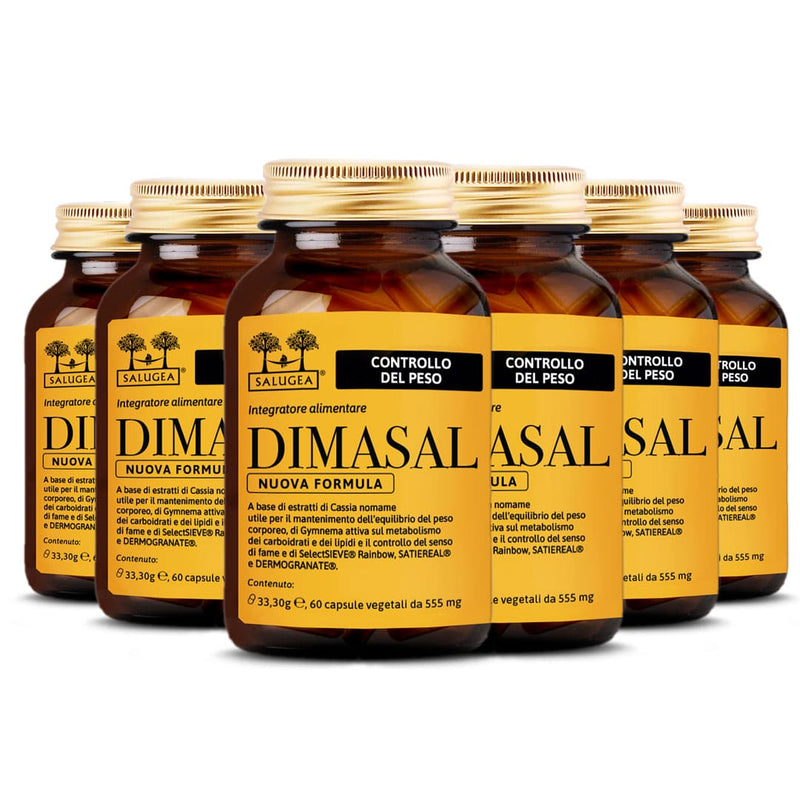 Salugea Dimasal Nuova Formula Integratore Controllo Peso 60 Capsule 8059591580752 Salugea Dimasal Nuova Formula Integratore Controllo Peso 60 Capsule 8059591580752