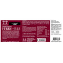 etichetta dell'integratore di Ferro e vitamina B12 Salugea