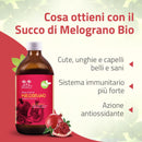 benefici del Succo di Melograno Biologico Salugea