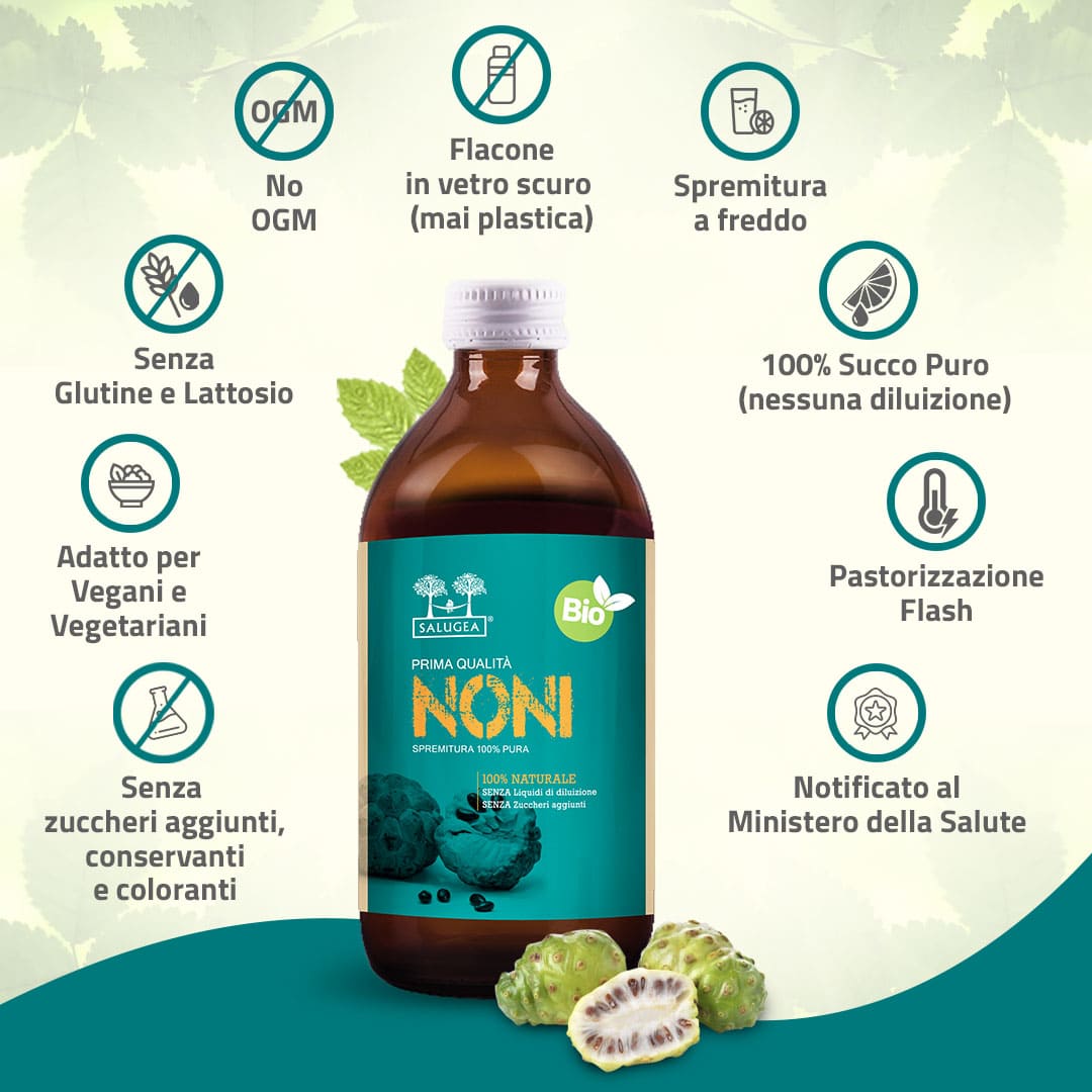 caratteristiche del Succo di Noni Bio