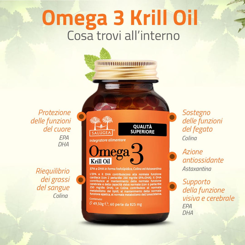 cosa contiene Omega 3 Krill Oil