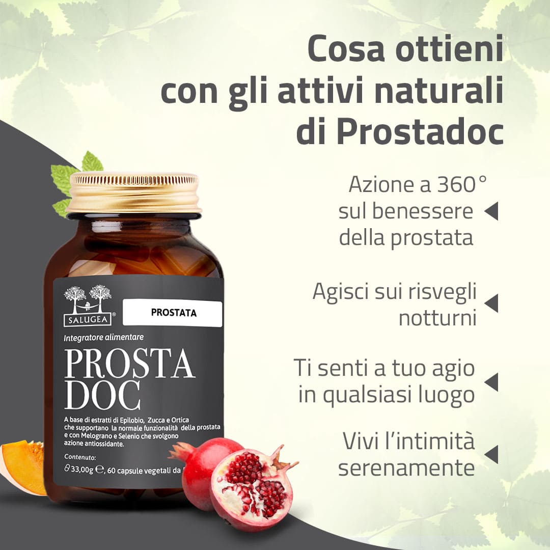 a cosa serve l'integratore Prostadoc Salugea