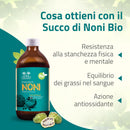 benefici del Succo di Noni Biologico